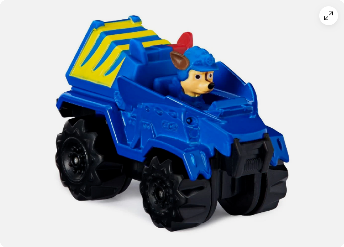 paw patrol TRUE METAL CHASE METALLIC PAINT Car