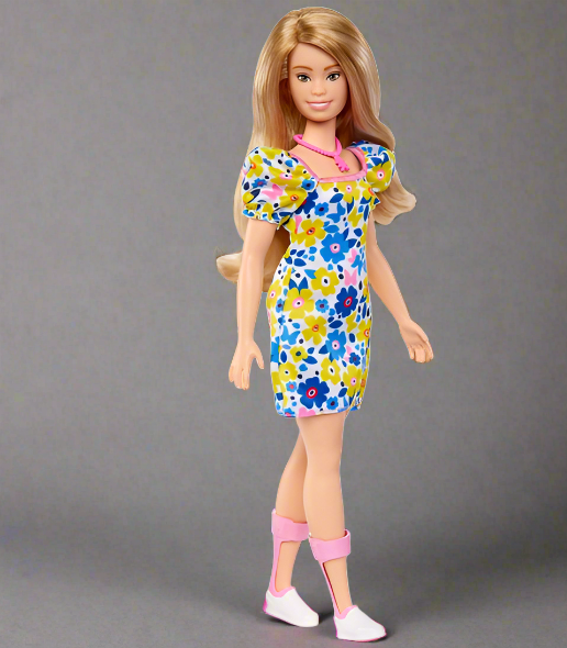 Barbie Fashionistas Doll 208 - Floral Babydoll Dress