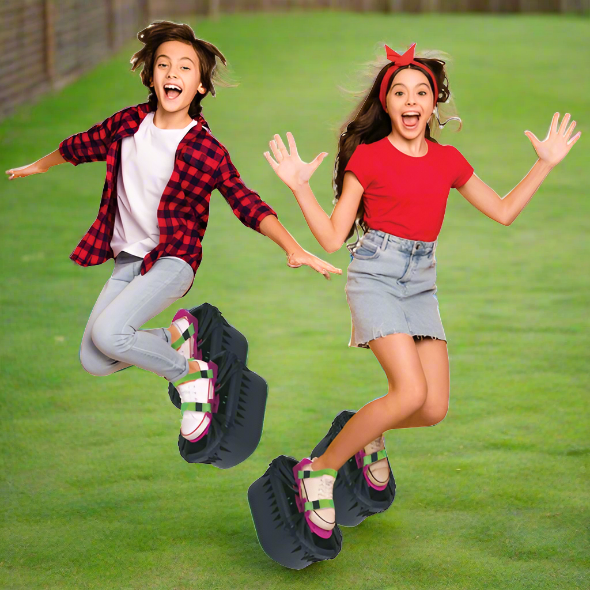 Kids Moon Shoes Mini Trampolines For Your Feet