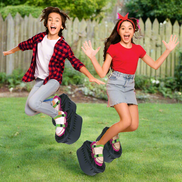 Kids Moon Shoes Mini Trampolines For Your Feet