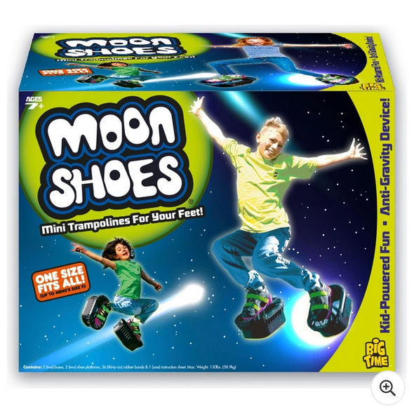 Kids Moon Shoes Mini Trampolines For Your Feet