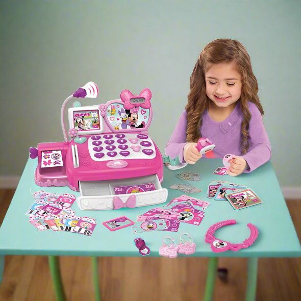Minnie's Shop N' Scan Talking Cash Register