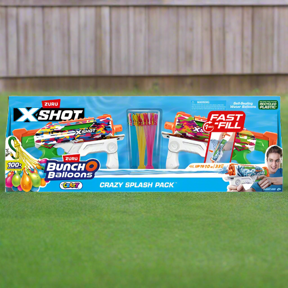 XSHOT Bunch O Balloons Crazy Splash Pack by ZURU