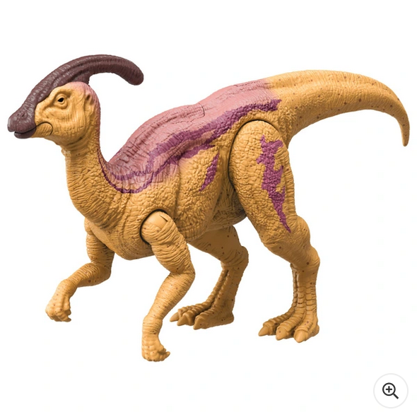 Jurassic World Chaos Theory Wild Roar Parasaurolophus Dinosaur Figure