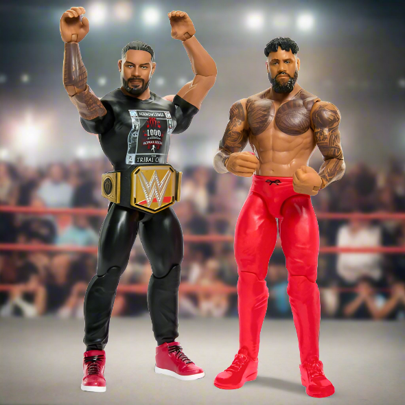 WWE Championship Showdown Roman Reigns vs Jey Uso 2 Pack