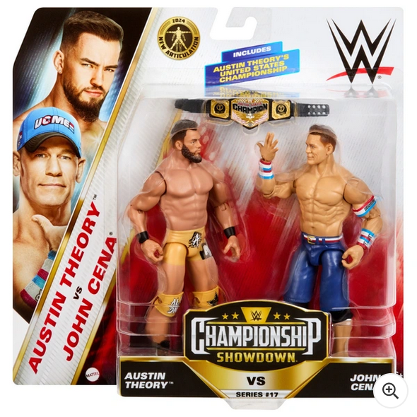 WWE Championship Showdown John Cena vs Austin Theory 2 Pack