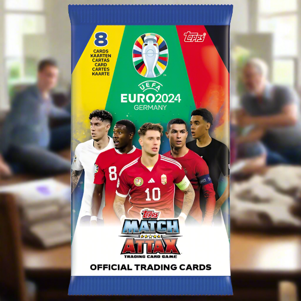 Topps Match Attax Euro 2024  Football Trading Card Pack