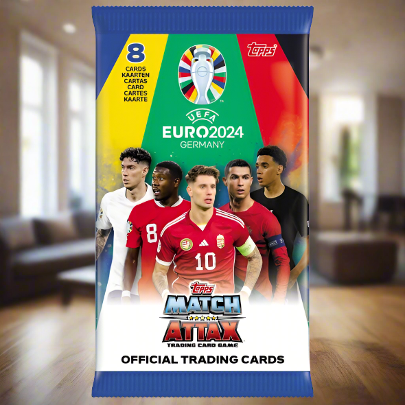 Topps Match Attax Euro 2024  Football Trading Card Pack