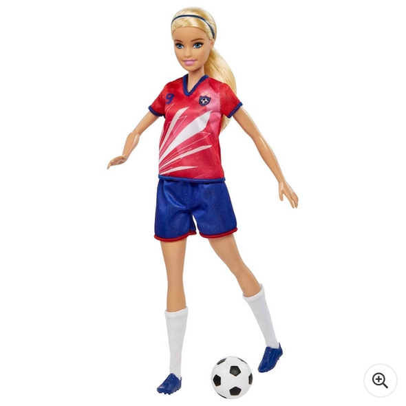 Barbie Careers Football Player Doll