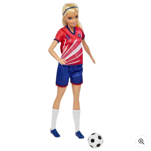 Barbie Careers Football Player Doll