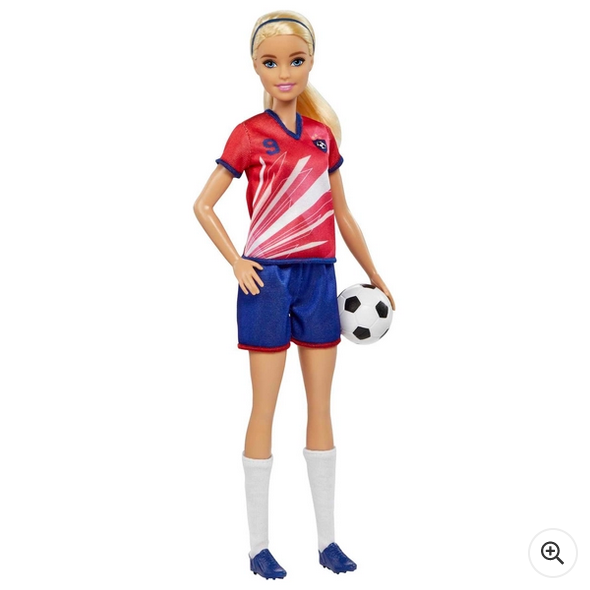 Barbie Careers Football Player Doll