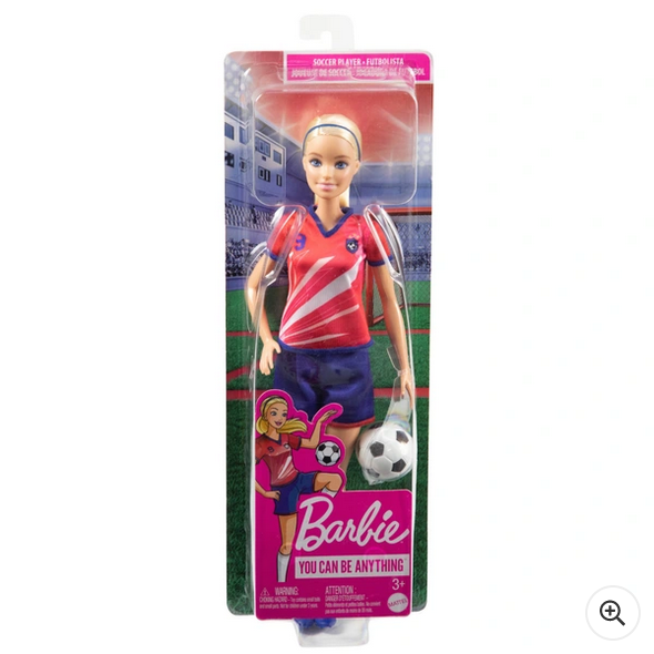 Barbie Careers Football Player Doll