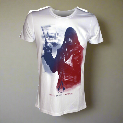 Assassins Creed Unity Arno Freedom Equality Brotherhood XL T-Shirt