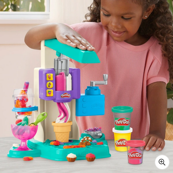 Play-Doh Rainbow Swirl Ice Cream Playset