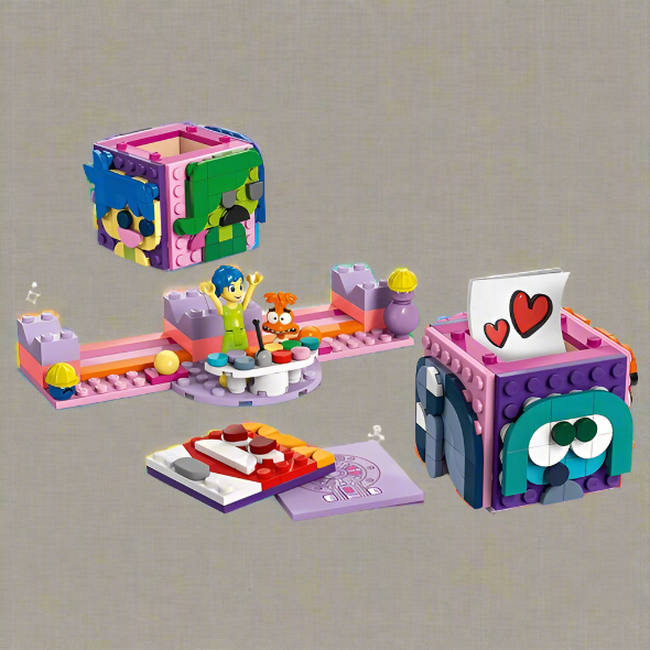 LEGO Disney Pixar 43248 Inside Out 2 Mood Cubes Set