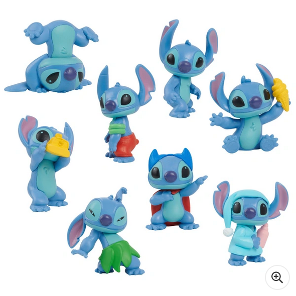 Disney’s Stitch Collectible Figure Set 8 Figures