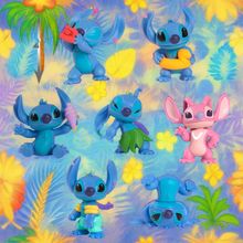 Load image into Gallery viewer, Disney&#39;s Stitch Collectible 7 Piece Figure Set