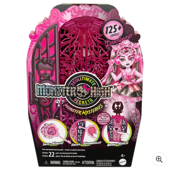 Monster High Skulltimate Secrets Monster Mysteries Draculaura Doll