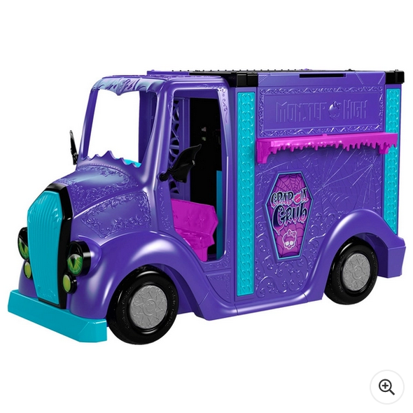 Monster High Fangtastic 2-in-1 Rockin' Food Truck Playset