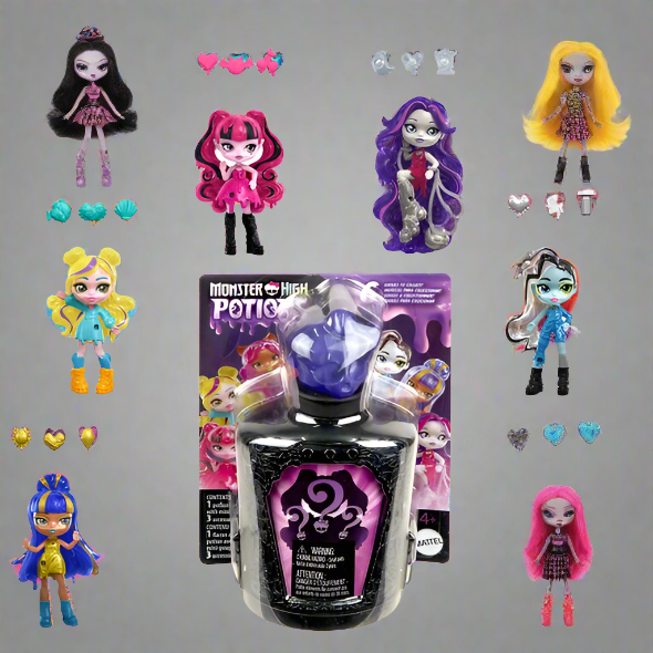 Monster High Potions Bottle Set Surprise Doll Assorted Styles 1 Supplied