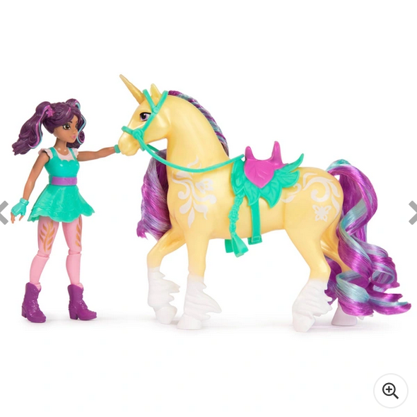 Unicorn Academy Ava & Leaf Set