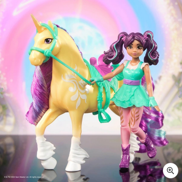 Unicorn Academy Ava & Leaf Set