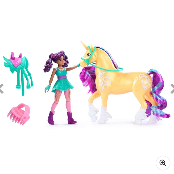 Unicorn Academy Ava & Leaf Set