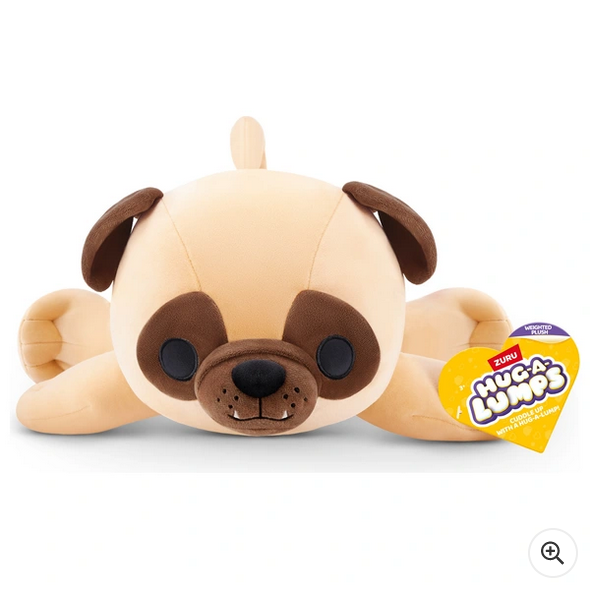 Hug-A-Lumps Olly the Pug Weighted Soft Toy by ZURU