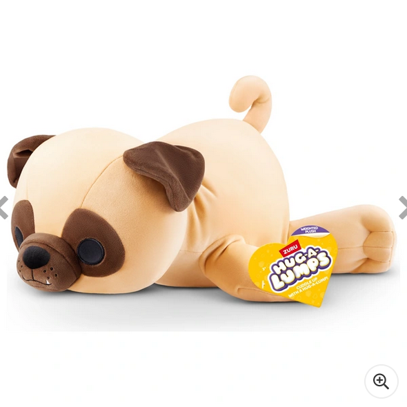 Hug-A-Lumps Olly the Pug Weighted Soft Toy by ZURU