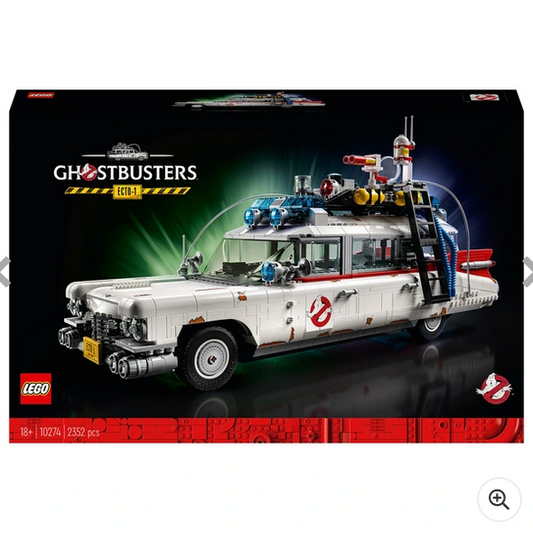 LEGO Creator 10274 Expert Ghostbusters ECTO-1 Car Set for Adults