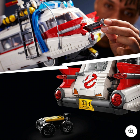 LEGO Creator 10274 Expert Ghostbusters ECTO-1 Car Set for Adults