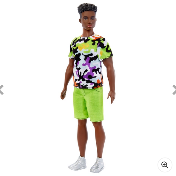 Barbie Fashionista Ken Doll 183 Camo Tee