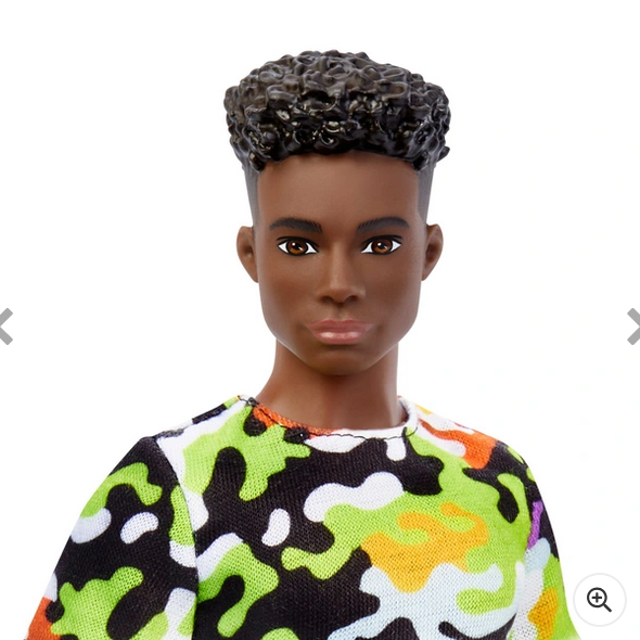 Barbie Fashionista Ken Doll 183 Camo Tee