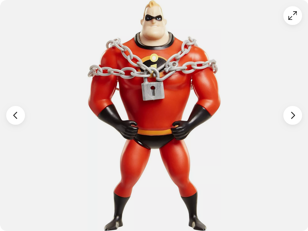 Disney Pixar Incredibles 2 Chain Bustin' Mr Incredible Action Figure