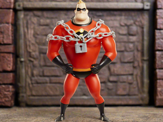 Disney Pixar Incredibles 2 Chain Bustin' Mr Incredible Action Figure