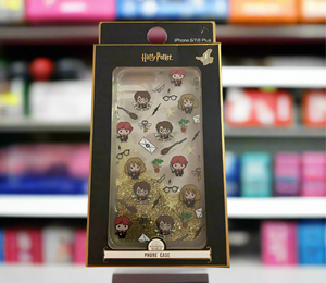 Wizarding World Harry Potter Iphone case For x/xs With Gold Glitter