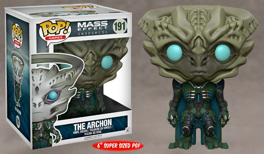 funko pop the archon 6 inch figure from mass effect Andromeda no 191