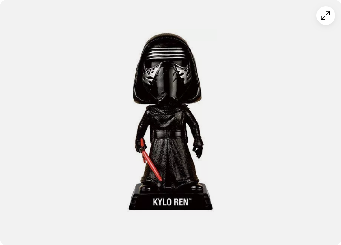 Funko Wobbler Bobble Head Figure Star Wars  Kylo Ren Action Figure