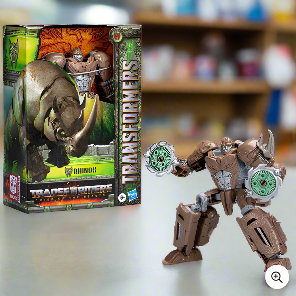 Transformers: Rise of the Beasts Voyager Class Rhinox Action Figure