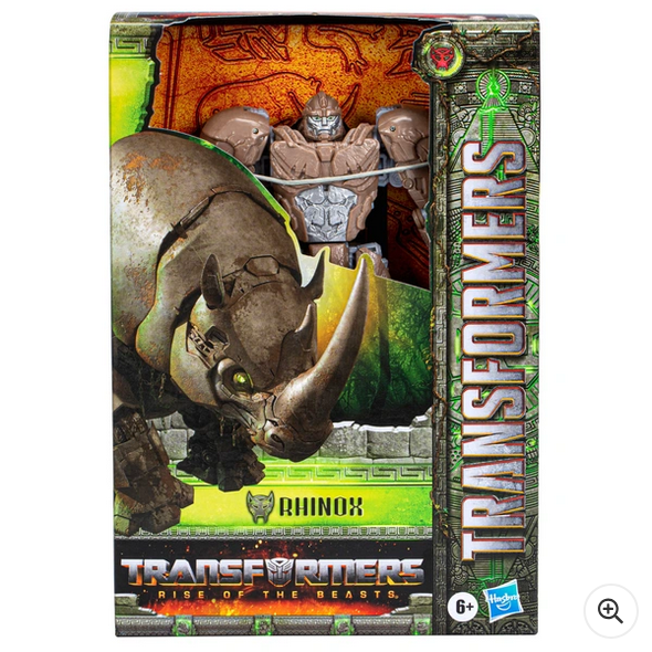 Transformers: Rise of the Beasts Voyager Class Rhinox Action Figure