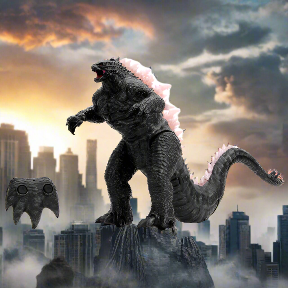 Monsterverse Godzilla x Kong: Remote Control 1:12 Heat-Ray Breath Godz ...