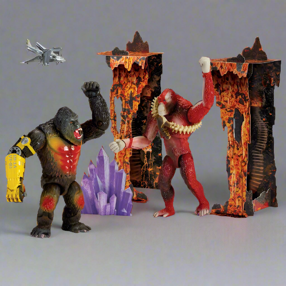 Monsterverse Godzilla x Kong: The New Empire Kong vs Skar King Figure 2 Pack