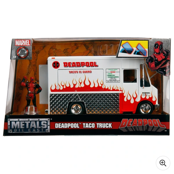 Marvel 1:24  Deadpool Taco Truck Playset