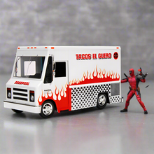 Load image into Gallery viewer, Marvel 1:24  Deadpool Taco Truck Playset