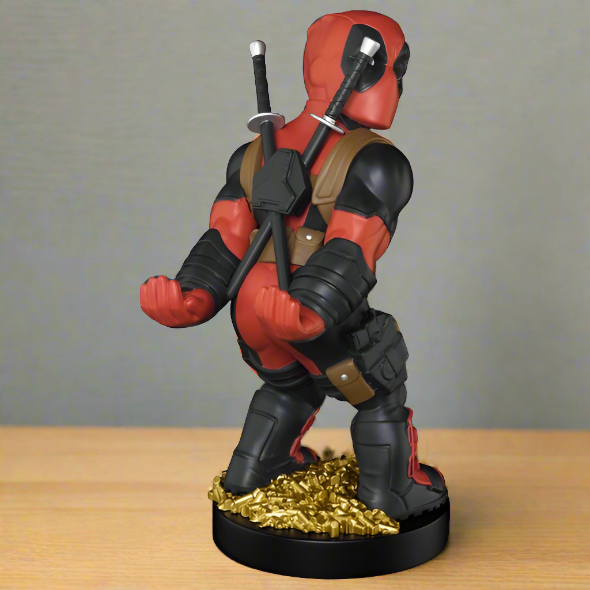 Deadpool Rear View Cable Guy - Phone and Controller Holder