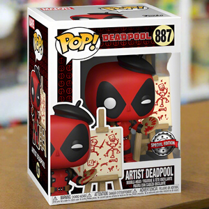 Funko POP! Vinyl 887: Marvel Artist Deadpool