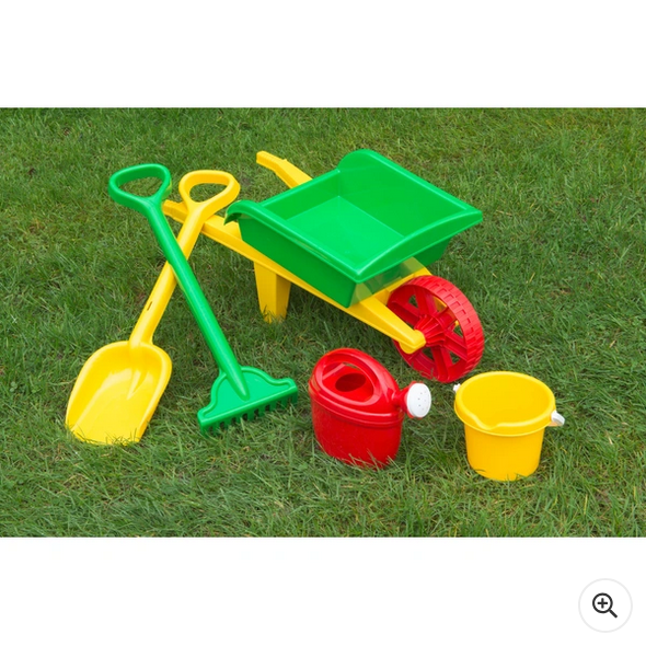 Childrens Wheelbarrow & Garden Set