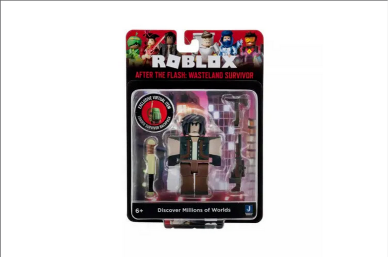 Roblox After The Flash Wasteland Survivor Single Figure Pack