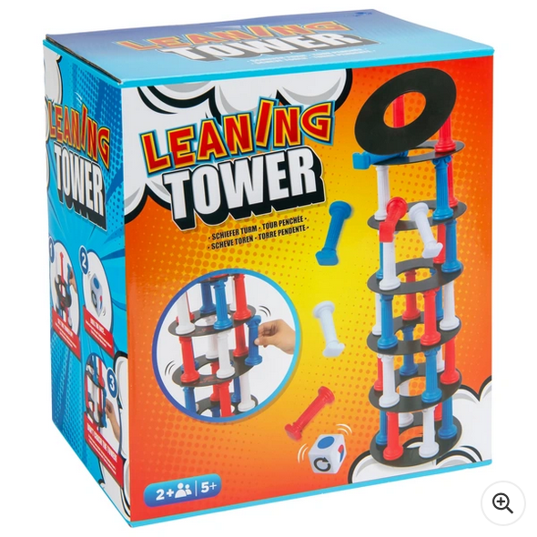 Giant Leaning Tower Board Game