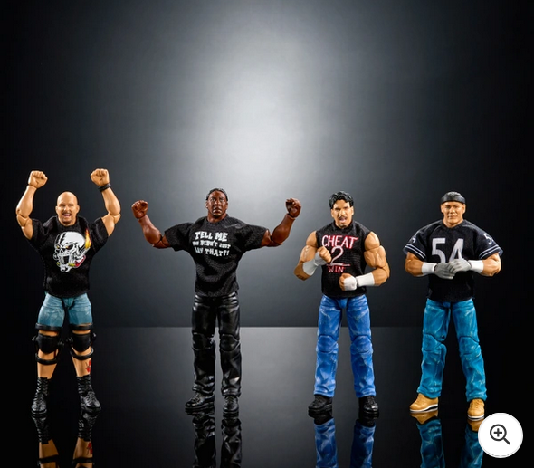 WWE Elite Smackdown 25th Anniversary Action Figure 4 Pack